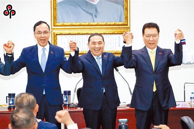 蓝白合破局，国民党总统参选人侯友宜最终搭檔中广董事长赵少康「侯康配」，继续衝刺倒数不到50天的选情。(本报资料照片)