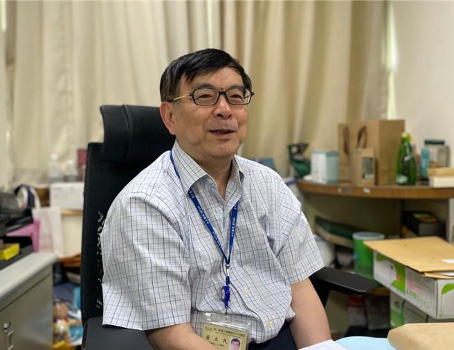台大儿童医院感染科医师黄立民。郑郁蓁摄影