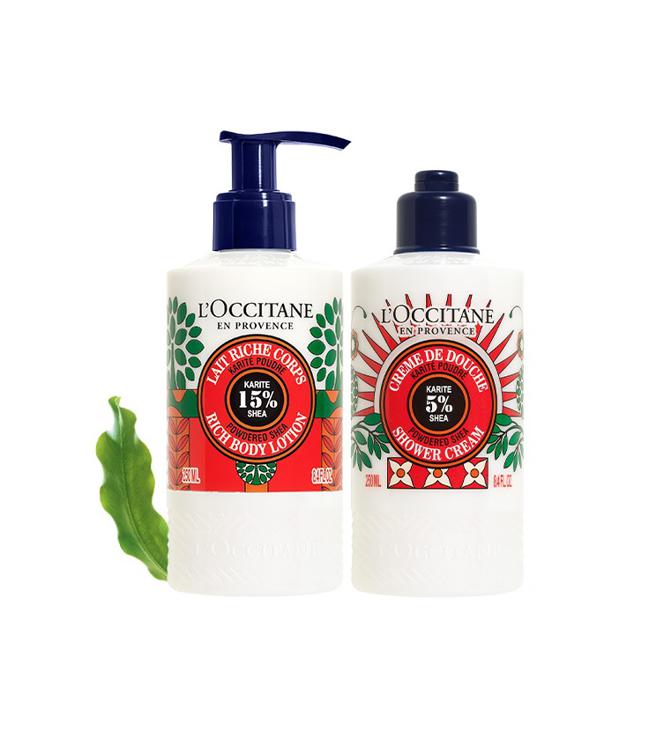 新光三越L’OCCITANE 乳油木暖心身体组，特价1950元。（新光三越提供）