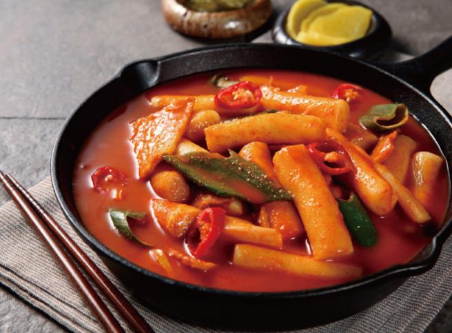 宏匯广场韩国展辣炒年糕。（宏匯广场提供）