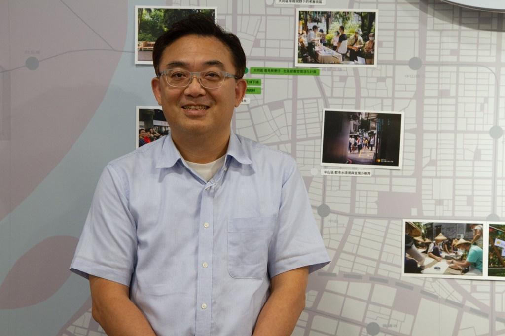 臺北市都市更新處處長陳建華以服務市民為目標，希望打造一個以人為本的理想生活城市。圖/主辦單位提供