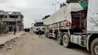 物資送抵加薩北部 聯合國：民眾憔悴瘦弱又恐懼