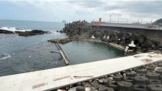 基隆海興泳池天候差憂進度延宕 市府：已請廠商加派人手