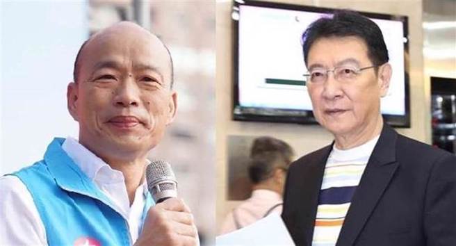 前高雄市长韩国瑜(左图)、中广董事长赵少康(右图)。(中时资料照)