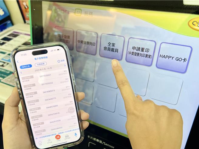 全家发票中奖(图／全家提供)