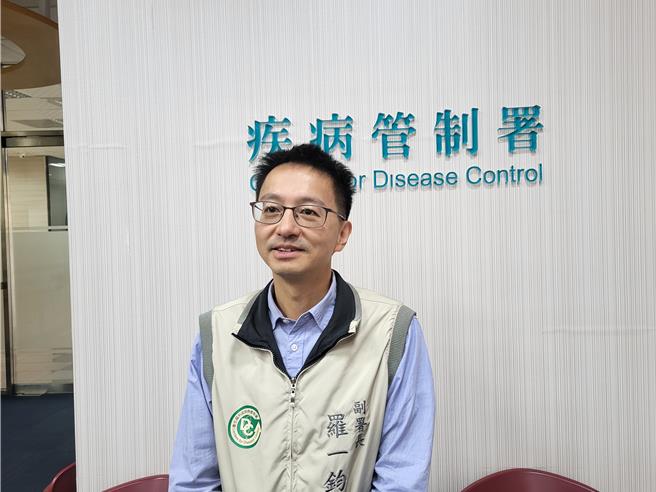 疾管署副署長羅一鈞。（林周義攝）