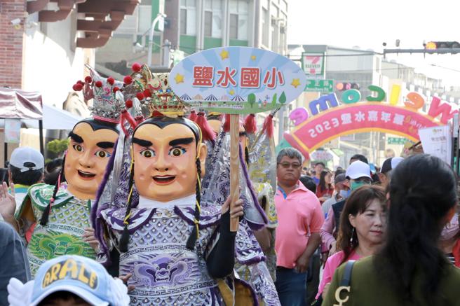 盐水嘉年华内举办传统技艺表演活动。（图片来源：台南市政府提供）