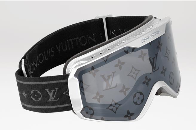 LV滑雪护目镜，价格未定。（LV提供／黄唯淯台北传真）