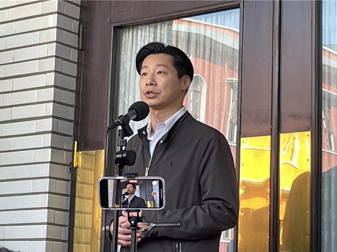 立委林昶佐近日遞件加入民進黨，媒體提問是否與民進黨主席賴清德談及未來出路，林昶佐否認稱，現在沒有入閣打算，更沒有談到黨的位置。（蔡雯如攝）