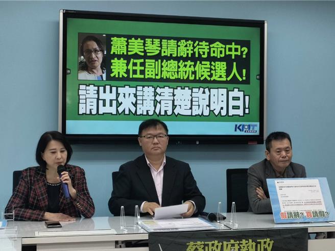 立院国民党团28日举行记者会，会后接受媒体联访。（国民党团提供／陈薏云台北传真）