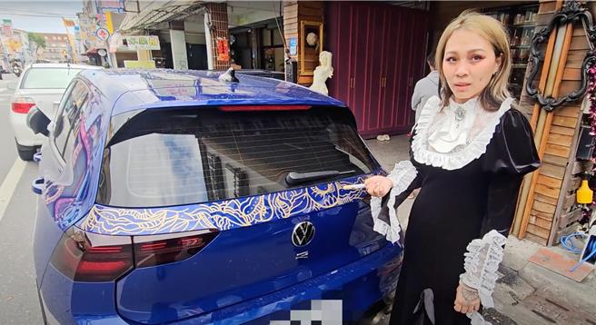 花蓮溫小姐的愛車車牌疑似遭人盜用，11月未開出縣境，近日卻陸續收到彰化花壇與台中大甲的違規罰單。（民眾提供／羅亦晽花蓮傳真）