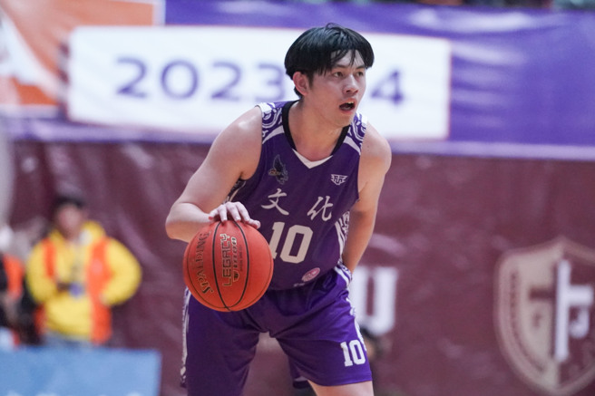 文化大学杨张佑诚11分。（大专体总提供）