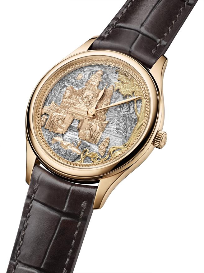 于12世纪建城的吴哥城，成为江诗丹顿阁楼工匠系列巨作的创作灵感。（Vacheron Constantin提供）