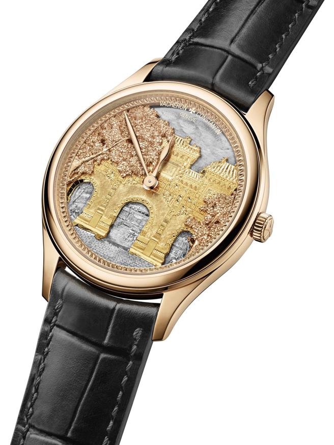 江诗丹顿Les Cabinotiers阁楼工匠系列北京孔庙腕表，以中国第二大孔庙为主题。（Vacheron Constantin提供）