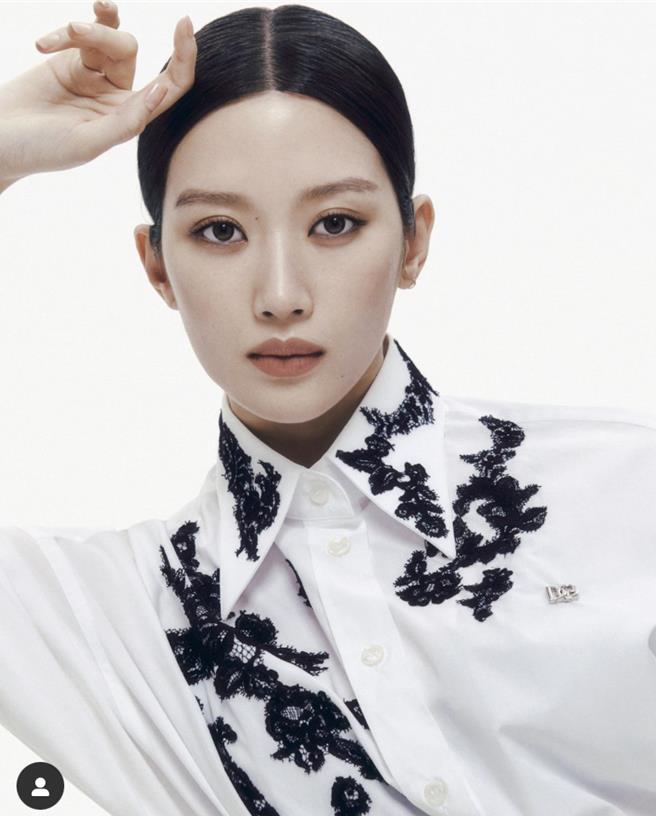 文佳煐成Dolce＆Gabbana全球品牌大使。（摘自Dolce＆Gabbana IG）