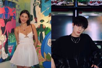 陳冠希舊愛熱吻最帥星二代 街頭交纏激情畫面全被拍