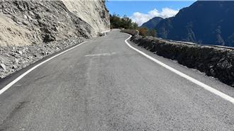 中橫關原段災修完成刷坡作業 明起解除夜間管制