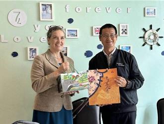 AIT處長孫曉雅參訪苗栗 大讚公館農業富有特色、環境宜人舒適