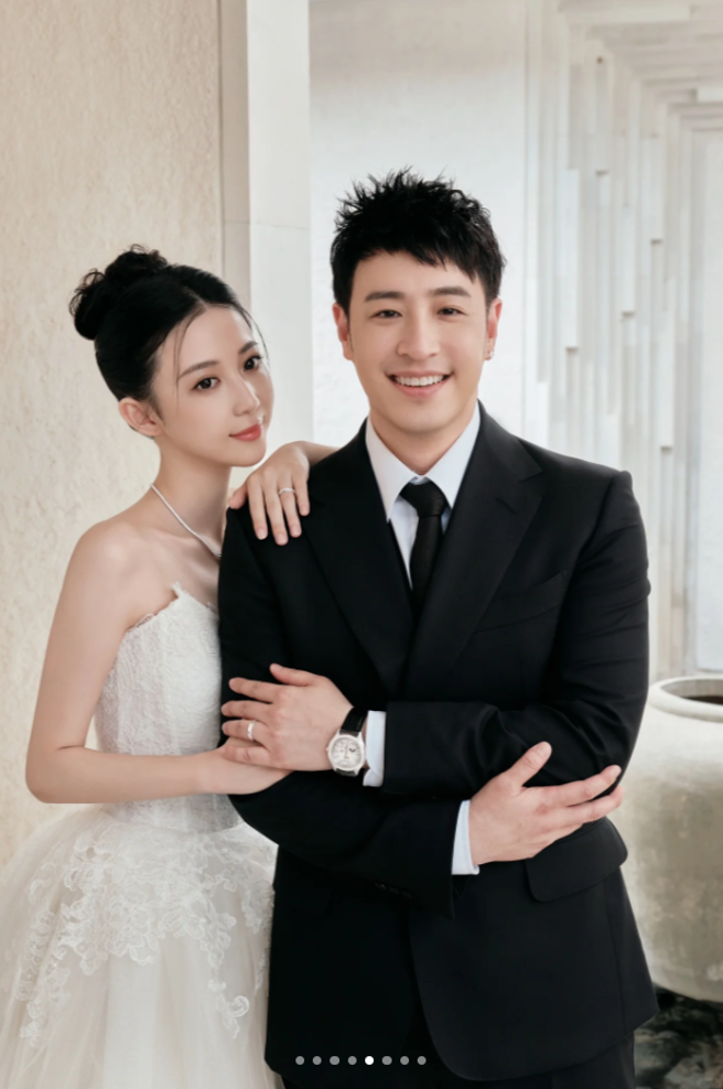 宣云和潘玮柏昨补办婚礼。（图／小红书＠宣云luna）