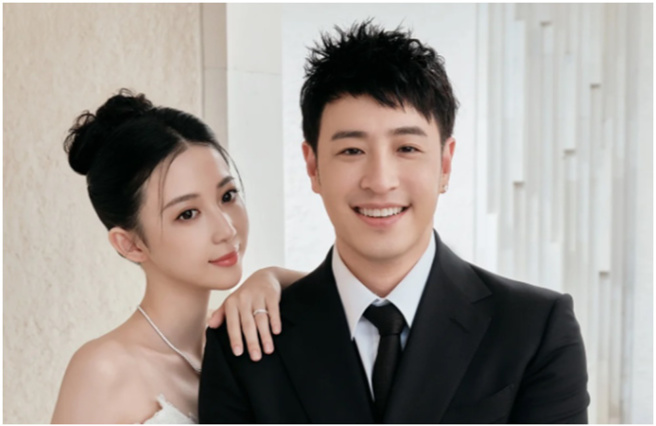 潘玮柏、宣云昨公开补办婚宴的照片。（图／小红书＠宣云luna）