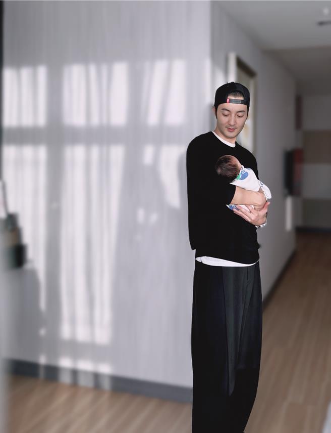 古斌有了小孩之後心境變得完全不一樣。（古斌提供）