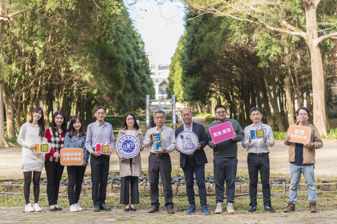 國立暨南國際大學擁有148公頃的校地，永續團隊積極打造2043年提前達到淨零碳排的目標。(照片/國立暨南國際大學提供)