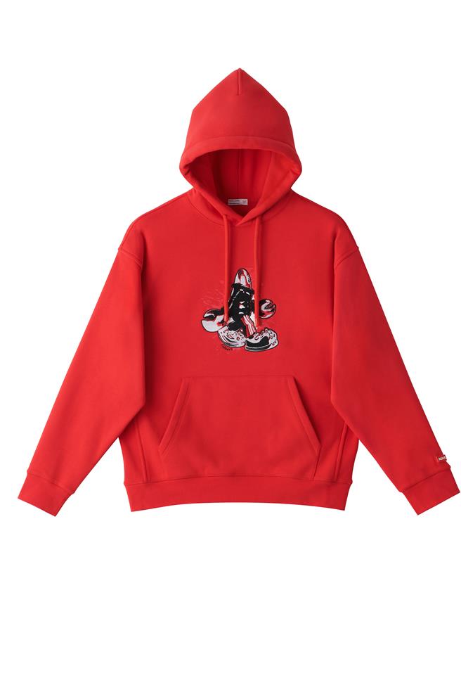 ADV_LABEL x Philip Colbert Lobster in ADV 连帽上衣，5850元。（ADV_LABEL提供／林欣仪台北传真） 