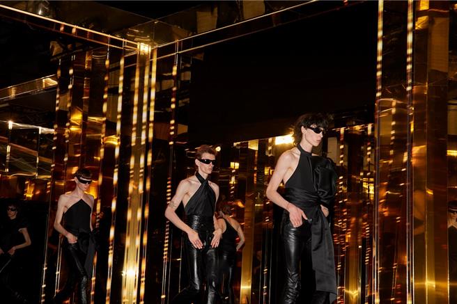 中性、去性别化，是Hedi这几年设计服装的主轴核心之一。（Celine提供／黄唯淯台北传真）