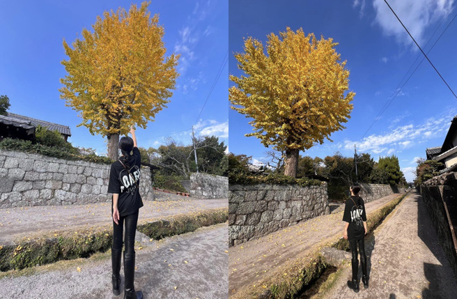 方文琳身材依旧纤细。（图／取自方文琳脸书）