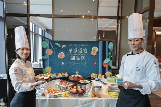 台北漢來「菓漾盛宴甜點祭」於12月1日至12月17日甜蜜登場。（漢來提供）