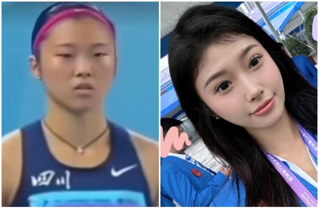 吳艷妮6年前舊照被挖出，與現在相差甚遠，遭網友質疑整形。（圖／ 吳艷妮Jennie微博）