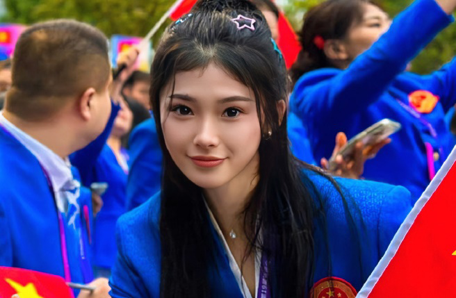 吳艷妮坦承只去動雙眼皮手術。（圖／ 吳艷妮Jennie微博）