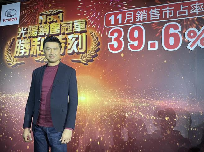 光陽董事長柯勝峯。圖／陳慜蔚