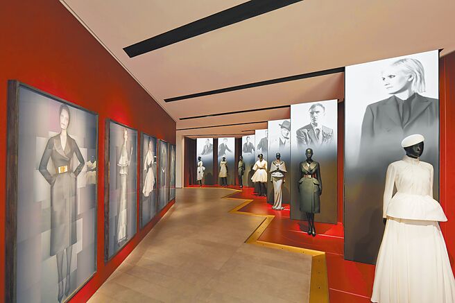 Dior歷来服装作品，也将于博物馆展出。（Dior提供）