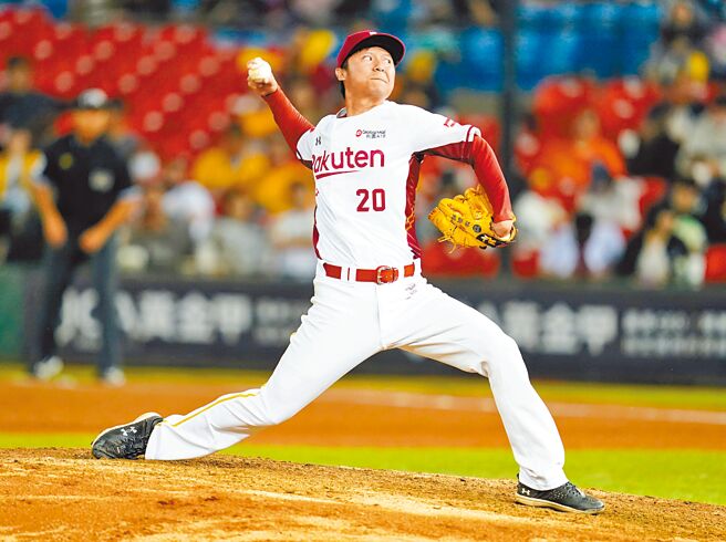 樂天桃猿陳禹勳意外未列入契約保護名單。（中央社）