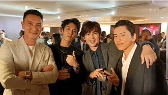 台湾4帅现身张艾嘉儿婚礼 王令尘亲自设计婚戒暗藏爱的箴言