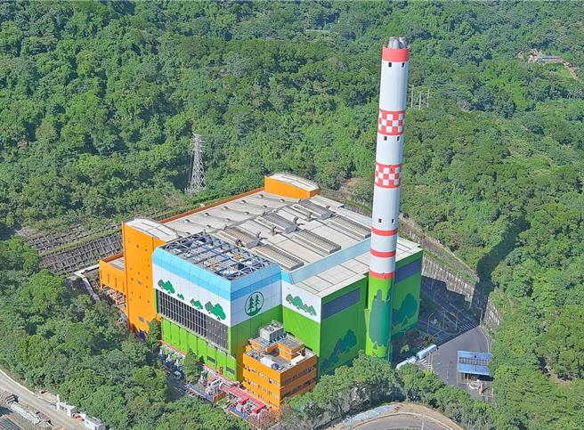 新北市新店、树林垃圾焚化厂首创以促参方式委托整建营运，图为树林焚化厂。（新北市环保局提供）