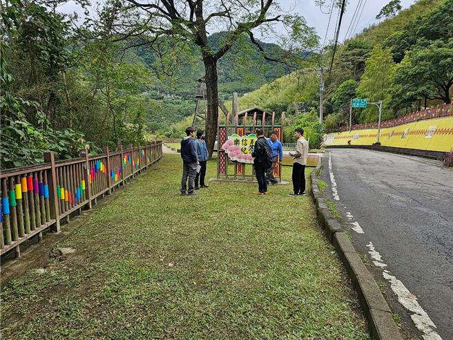 桃园市復兴区自来水普及率全市最低，目前使用的简易自来水系统若面临枯水期或恶劣天气易中断供应，桃园市长张善政指示新凿2处备用水井。（水务局提供／蔡明亘桃园传真）