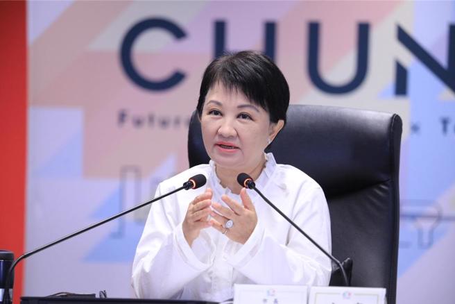 台中市長盧秀燕之前在市政會議宣布，台中購物節舉辦5屆，她今年首次中了3000元獎金。(圖/本報資料照)