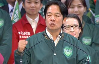 「依賴中國不如信賴台灣」 賴清德批藍白3作為：不可能有真正的和平