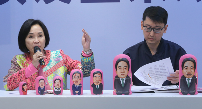 黃揚明指出，侯競辦公布的「賴清德俄羅斯娃娃」引起了網友的興趣。（中時資料照，陳君瑋攝）