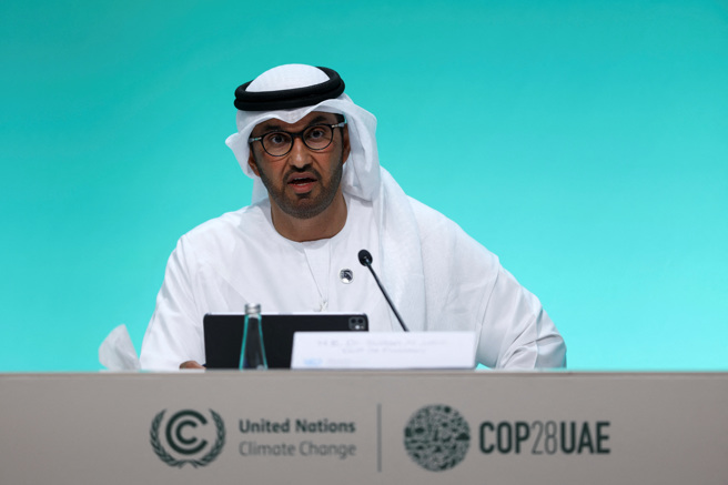 
阿布达比国家石油公司（ADNOC）执行长贾柏（Sultan Al Jaber）。(图/ 路透社)