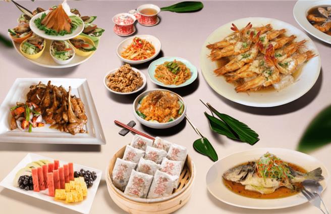 看准今年尾牙需求復甦，格莱天漾大饭店即日起至2024年3月31日推出尾牙春酒专案抢市。(格莱天漾大饭店提供)