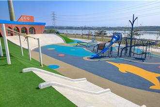 伸港西濱慶安水道公園命名票選 「嬉濱海豚公園」勝出