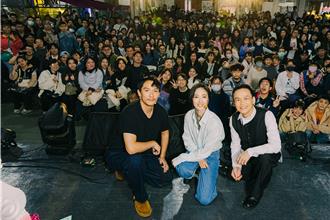 張震揪桂綸鎂講格林童話 張孝全台上扮青蛙呱呱叫惹笑