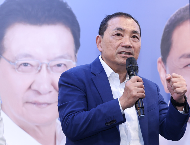 侯友宜脸书盛讚蒋万安是解决问题的好市长（陈俊吉摄）