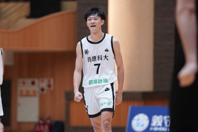 南应科大洪玮泽进帐全场最高26分。（大专体总提供）