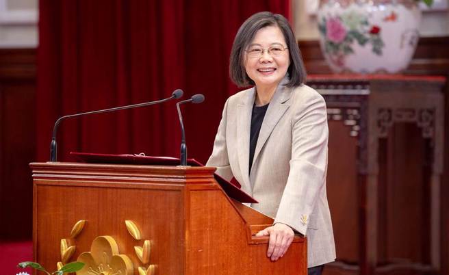 总统蔡英文。（资料照片）
