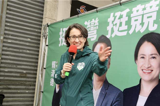 民進黨副總統參選人蕭美琴。（賴清德競選辦公室提供）