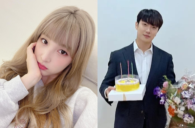 FTISLAND崔敏煥（右）宣布和妻子金律喜（左）協議離婚。（圖／minhwan12、yul._.hee Instagram）